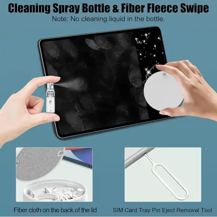 VICHYIE 20si 1 Arada Klavye ve Kulaklık Temizleme Seti - AirPods 1/2/3/Pro, PC, Dizüstü Bilgisayar, Cep Telefonu, Kamera İçin Aksesuar