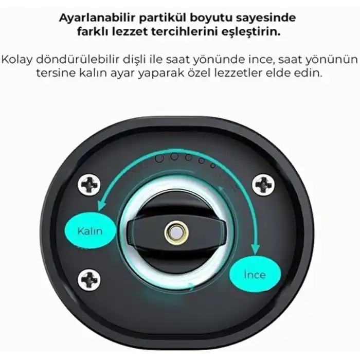 Neutron Pilli Led Işıklı Tuz ve Karabiber Öğütücü ikili Set