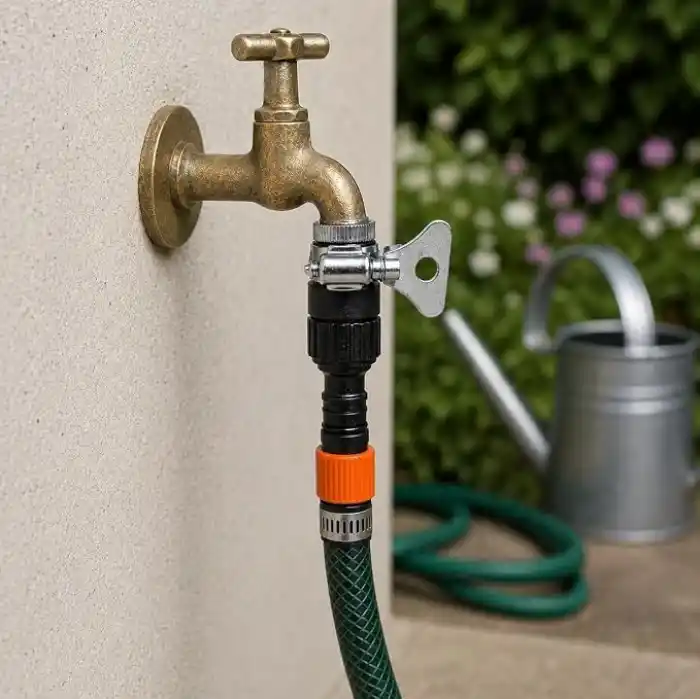 Orret Home Musluk Ucu Hortum Aparatı Kelepçeli Musluk Adaptörü Evrensel Uyumlu Hızlı Bağlantı Bahçe Hortum Bağlantı Aparatı Sızdırmaz Musluk Başlığı