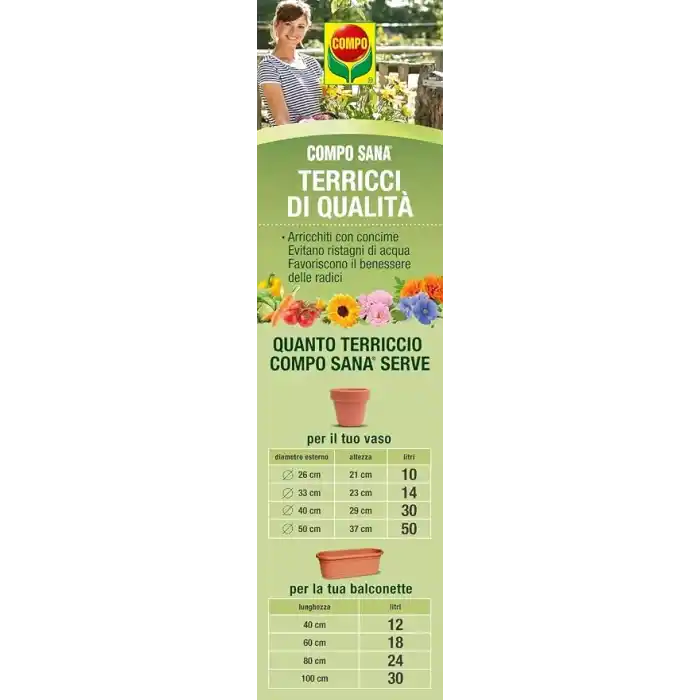 COMPO SANA EVRENSEL SAKSI TOPRAĞI, YÜKSEK KALİTELİ, 10 L