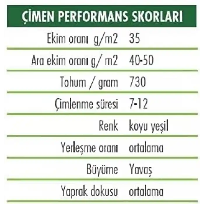 Fito Sparring 5 Karışım Çim Tohumu 5 kg