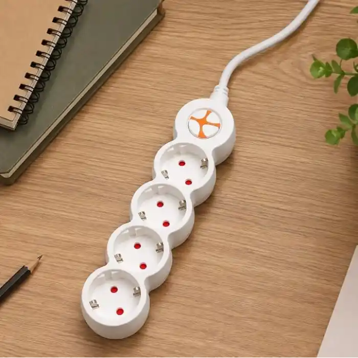 Tunçmatik Powerstrip 4 / Dörtlü Anahtarlı Grup Priz 1.5Mt