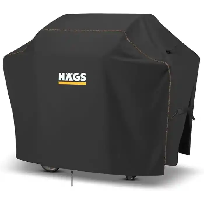 Haegs BBQ Mangal Örtüsü, Gazlı, Kömürlü Grill Koruma Brandası, Su geçirmez, Outdoor Dış Mekan Barbekü Mangal Kılıfı - 120-60-120 cm