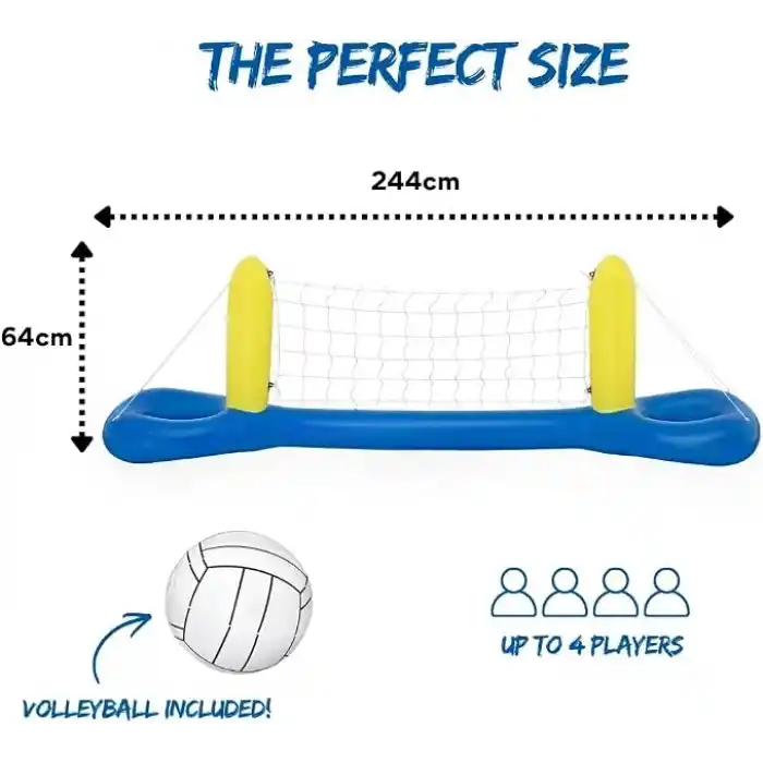 Bestway - Şişirilebilir Voleybol Ağı, 244 X 64 Cm