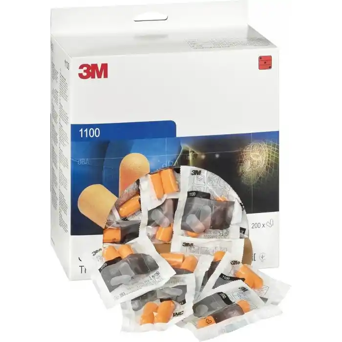 3M 1100 Kulak Tıkacı 37Db-20 Çift