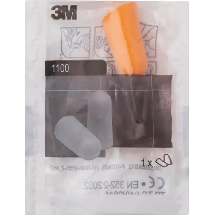 3M 1100 Kulak Tıkacı 37Db-20 Çift