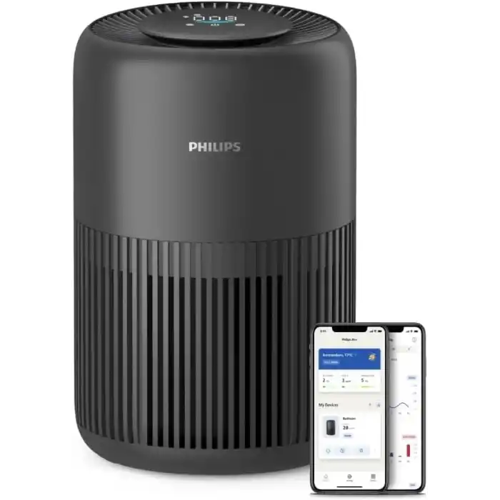 Philips 900 Serisi Hava Temizleyici, 65 M2ye Kadar Etkili, HEPA ve Aktif Karbon filtresi, 250 m3/sa temiz hava hızı (CADR), AC0951/13