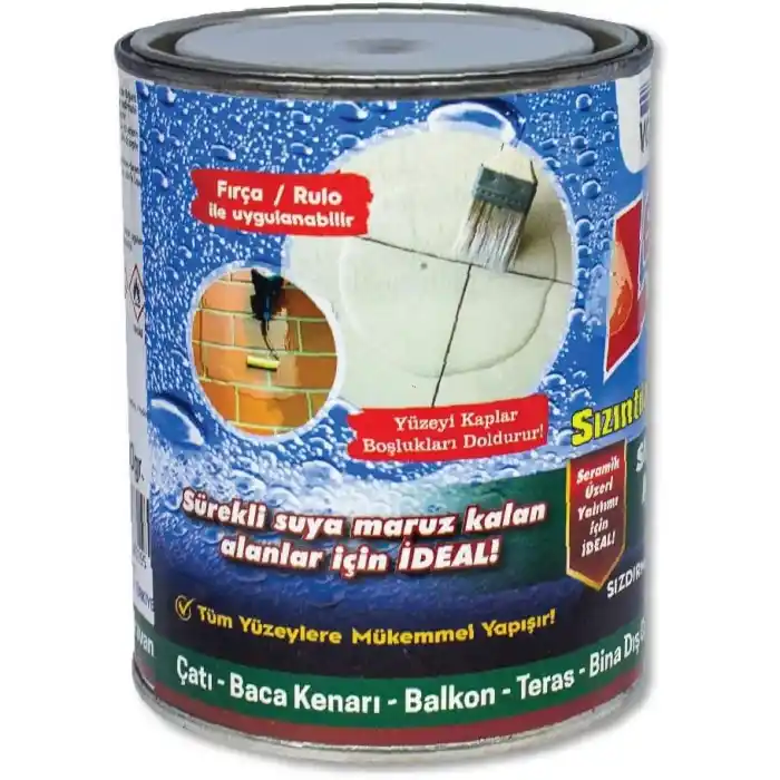 Vodaseal Leak Fix Liquid Su Sızdırmazlık Sıvı Kauçuk Kaplama İzolasyon Sızdırmaz, Şeffaf