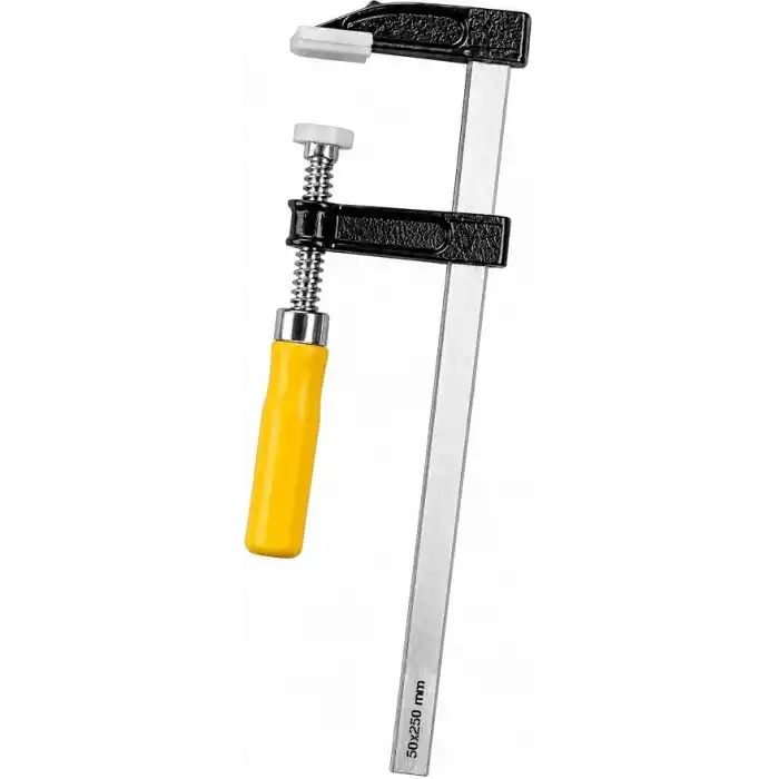 Zephoo 2 Adet Çelik F Tipi Mobilyacı Işkencesi 50x250mm Ile 50x250 mm Marangoz F Kelepçesi