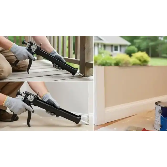 Orret Home Metal Gövdeli Silikon ve Çekomastik Tabancası – Dayanıklı Paslanmaz Metal Yapı, Profesyonel Kuvvetli Sıkma Mekanizmalı Silikon Tabancası