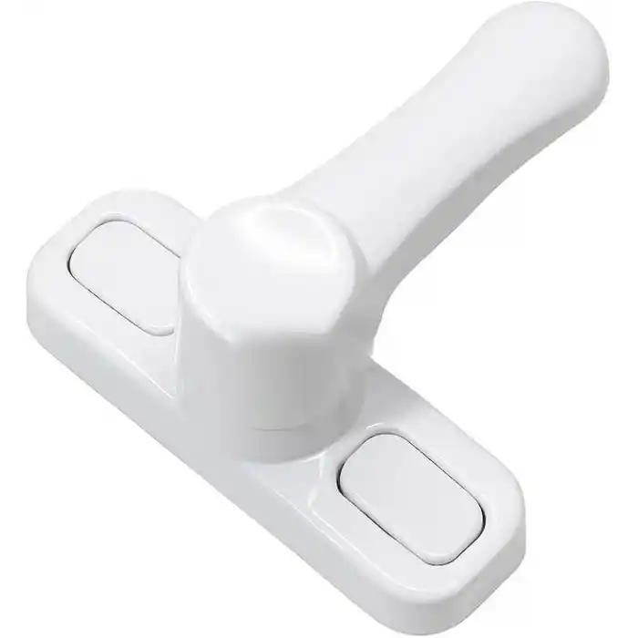 Orret Home 6 Adet Kapı ve Pencere Emniyet Kilidi – 360° Dönebilir PVC Güvenlik Mandalı, Hırsızlık Engelleyici ve Çocuk Güvenliği Kilidi, Çekmeli Pratik Kilit Seti