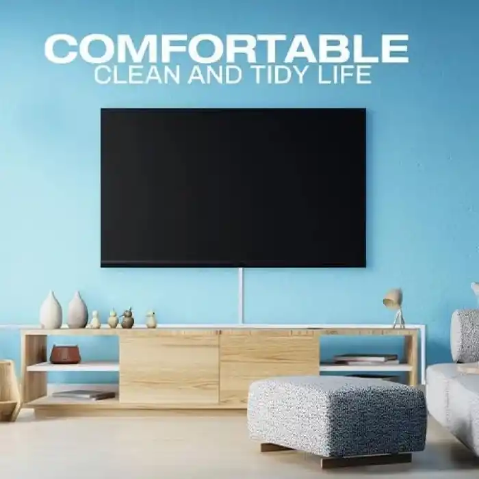4 Metre (25x16) | Kendinden Yapışkanlı Kablo Kanalı | 4m (10 Adet x 40cm) | Kablo Gizleyici