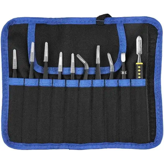 10Lu Set Teknisyen Cımbız seti, Mücevher ve Takı, Saat Tamiri, Elektronik Tamir işçiliği, Çeşitli Alanlar için Uygundur