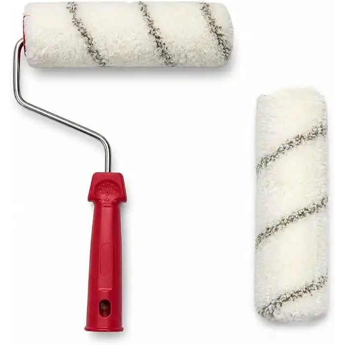Orret Home 20 cm Boya Rulosu ve Yedek Rulo Seti Profesyonel Boya Badana Rulosu Duvar Boyama Rulosu Tüy Bırakmaz Rulo Fırça Seti (ASORTİ RENK)