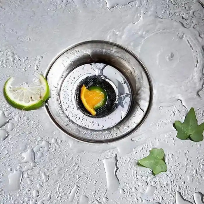 Gider süzgeci, duş süzgeci, lavabo süzgeci, duş gider süzgeci, saç süzgeci, lavabo, gider süzgeci, lavabo, gider süzgeci, duş, paslanmaz çelik, çap 7,8 cm, 2 adet