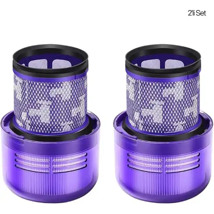 Dyson Süpürge için V11 | V15 | SV14 | SV22 Modelleri İçin Dyson Uyumlu HEPA Filtre - 2li Set