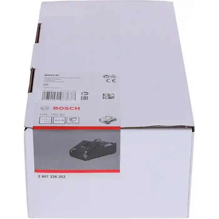 Bosch Professional Accessories 2607226252 Multivolt Hızlı Şarj Cihazı Gal 18V-40 (Üniversal, Tüm 18 V Aletler Ile Kullanım için, Aksesuar Akü)