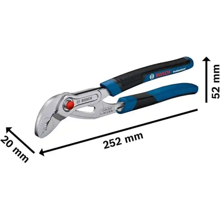 Bosch Professional Boru Anahtarı 250mm (1x Boru Anahtarı 250mm)