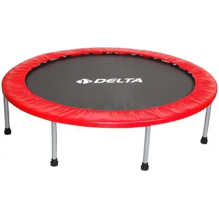 Delta 102 cm Deluxe Trampolin Kırmızı 40 İnç Trambolin