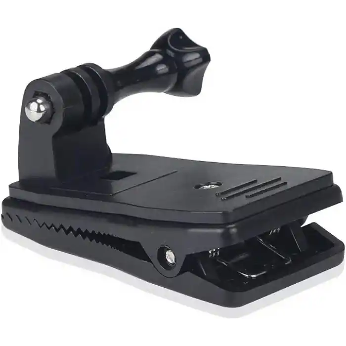 TELESIN Eyeon 360 derece döner sırt çantası tutucu klips kelepçe montaj 3 yollu ayarlanabilir tutma sapı sabitleyici GoPro Hero 2018 7 6 5 4 3/Session, Xiaomi YI, Akaso, Campark, Crosstour, Victure aksesuarı için