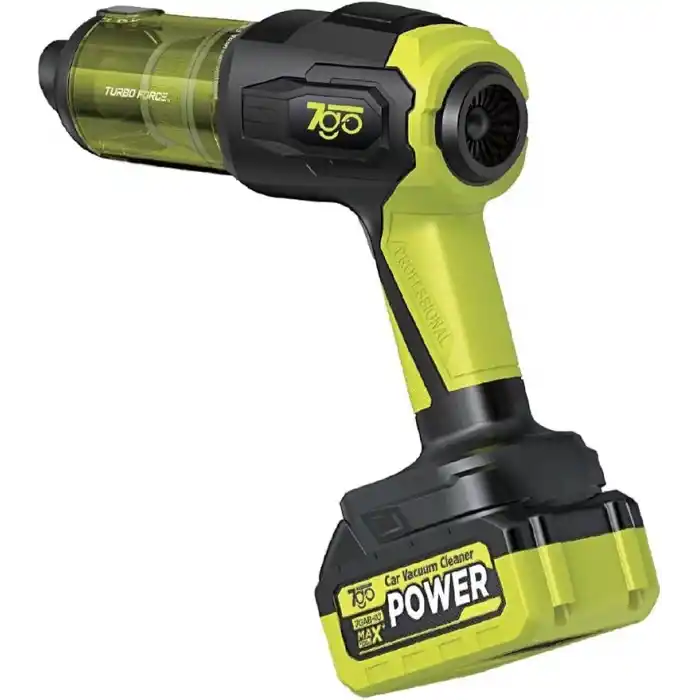 7Go 7Gab-04 25.000 Pa Şarjlı Araç Süpürgesi Ve Hava Üfleme Makinesi – 90.000 Rpm Fırçasız Motor, 2S