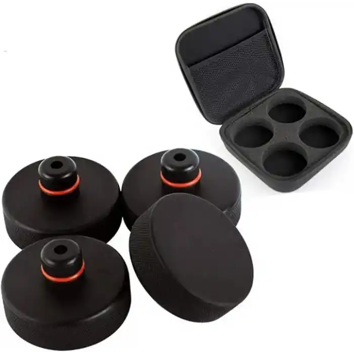 Tesla Uyumlu Lift Takozu - 4 Parça Jack Lift Pad Adaptörü - Tesla Model 3 S X Y Ile Uyumlu
