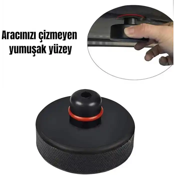 Tesla Uyumlu Lift Takozu - 4 Parça Jack Lift Pad Adaptörü - Tesla Model 3 S X Y Ile Uyumlu