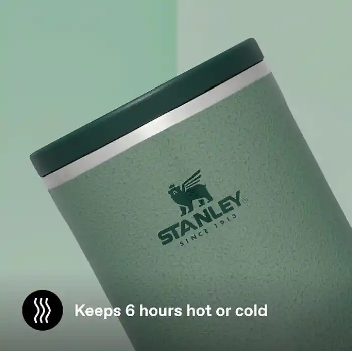 Stanley Adventure To-Go Yemek Termosu, Yeşil (Hammertone Green), 0.53 Litre