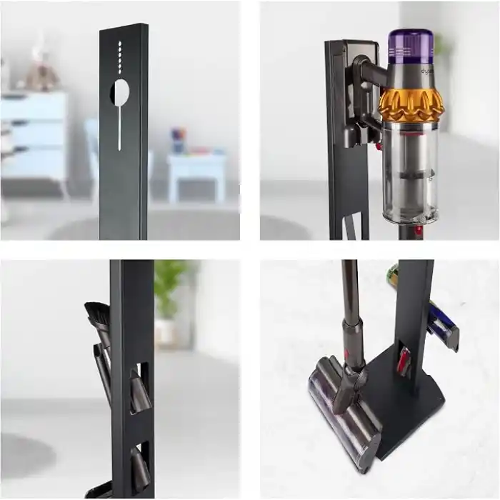 ibrush Şarjlı Süpürge Standı Dyson V15 Gen5Detect ile Uyumlu Tüm V Serisiyle Uyumlu Şarjlı Süpürge Standı (Antrasit)