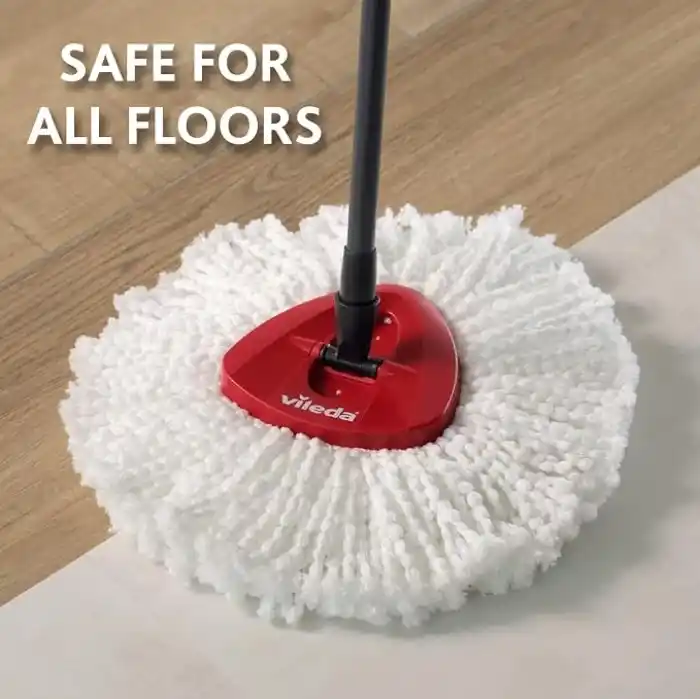 Vileda Turbo Classic mop yedek başlık, mikrofiber, beyaz, 2 adet