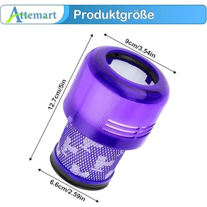Dyson V15 V11 SV17 SV14 SV22 elektrikli süpürgeleri için filtre, V11 Absolute Extra Pro V15 Animal Torque Detect Drive Total Clean için Dyson yedek parçaları. Dyson 970013-02 ve 97001302yi değiştirin