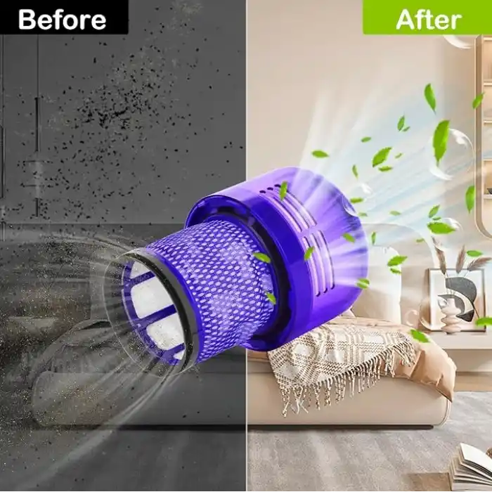 Dyson V15 V11 SV17 SV14 SV22 elektrikli süpürgeleri için filtre, V11 Absolute Extra Pro V15 Animal Torque Detect Drive Total Clean için Dyson yedek parçaları. Dyson 970013-02 ve 97001302yi değiştirin