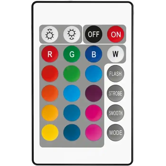 Orret Home 9W LED RGB Ampul – Uzaktan Kumandalı E27 Renkli Aydınlatma Ampulü, Çoklu Renk Modları, Ortam Işığı, Dekoratif RGB Led Ampul