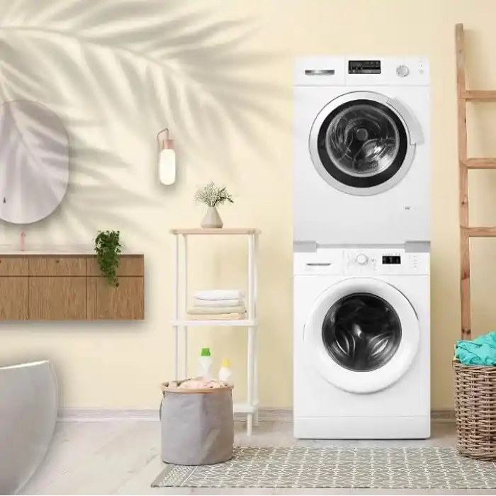 Çamaşır Makinesi Kurutma Makinesi İstifleme Kiti Tüm Markalar ile Uyumlu Ayarlanabilir