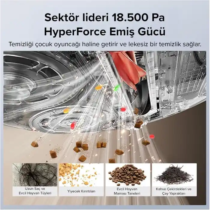 Roborock Qrevo Edge 5V1 Akıllı Robot Süpürge - Beyaz