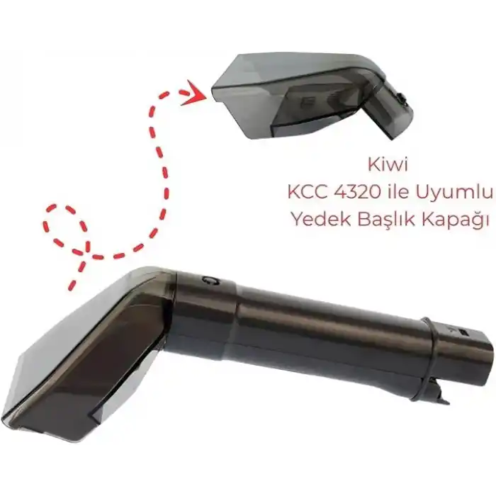 Kiwi KCC 4320 Koltuk ve Halı Yıkama Makinesi ile Uyumlu Başlık Kapağı
