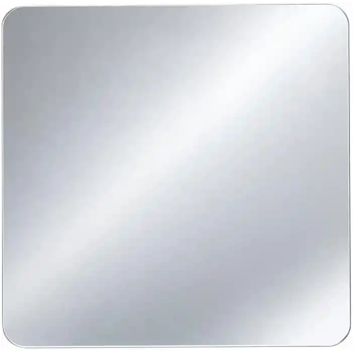 HUMAS 30 x 30 cm Kırılmaz Kendinden Yapışkanlı Kare Ayna, Çerçevesiz Duvar Aynası, Banyo Yatak Odası Antre ve Makyaj Alanı İçin