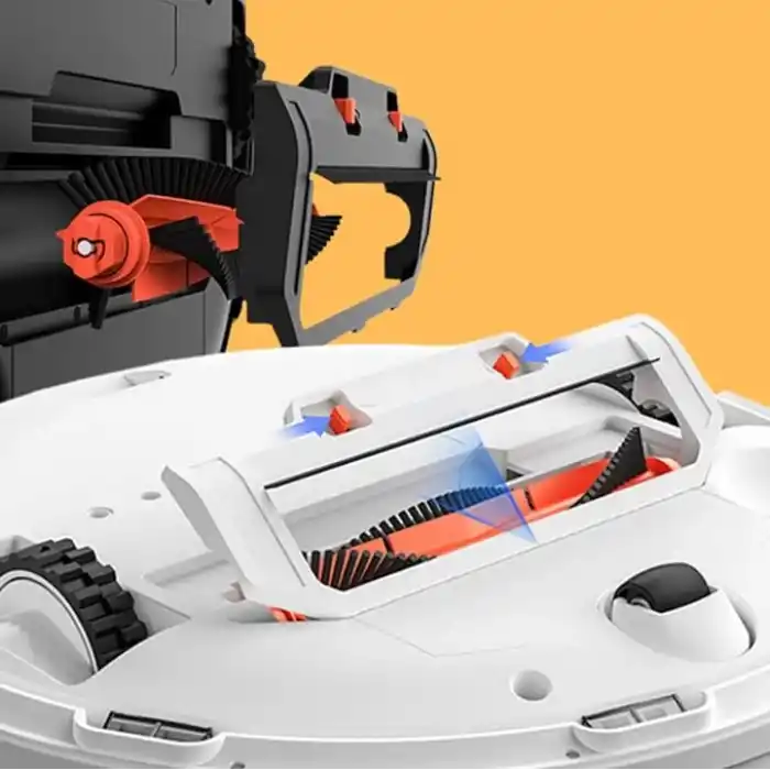 Mi Vacuum Mop Pro (STYJ02YM) / Vacuum Mop P (XMSTJQR2S) ile Uyumlu Filtre,Fırça Yedek Parça Aksesuar Seti-Siyah 5 Parça