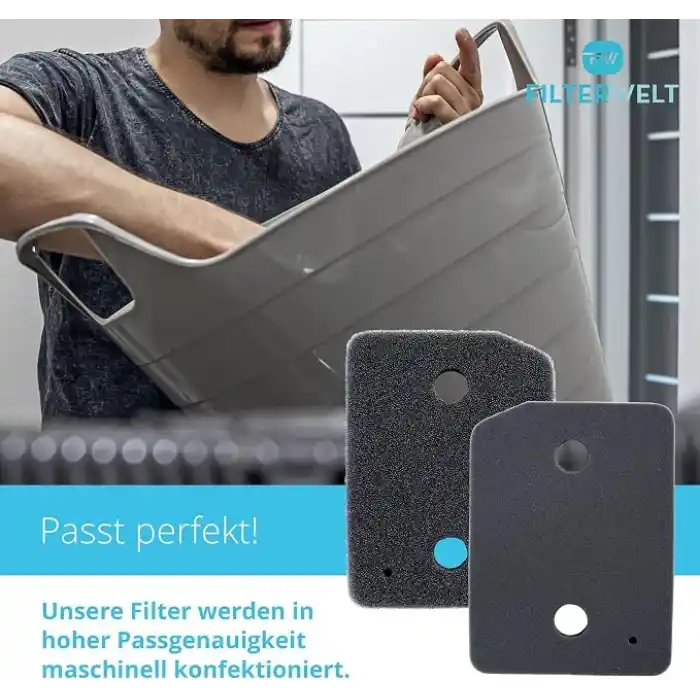 Miele 9164761 kurutma makinesi için 2li filtre seti, ısı pompalı kurutucu, ince kaba | 207 x 157 x 30 mm, sünger filtre, filtre matı, yoğuşmalı kurutucu, tiftik filtresi, köpük filtre süngeri
