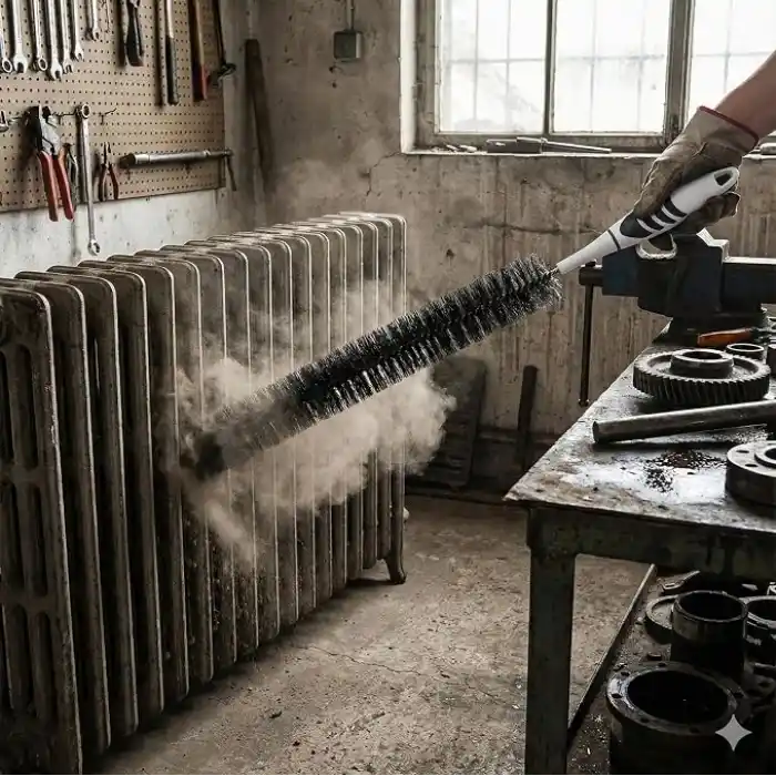 Ergonomik Kalorifer Peteği Temizleme Fırçası – Esnek Uzun Yapı, Kolay Toz ve Kir Temizliği, Dar Alanlara Ulaşan Pratik Fırça, Ev ve Ofis Kullanımına Uygun