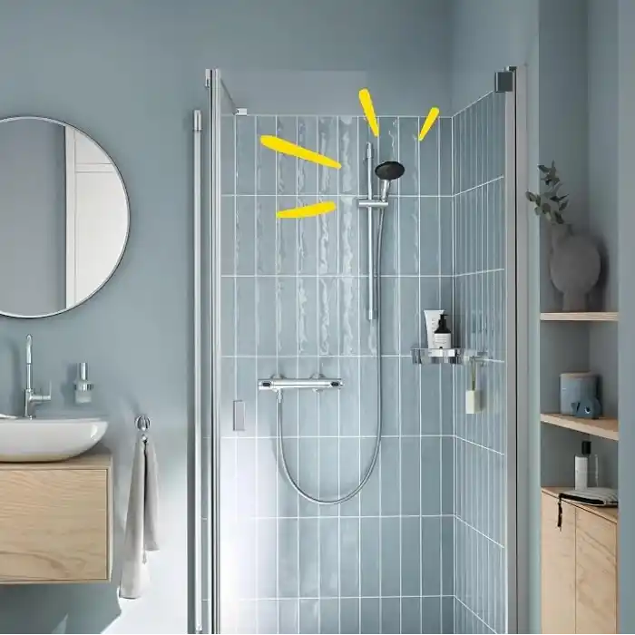 GROHE Vitalio Start 110 El Duşu, 2 Akışlı Yağmur ve Jet Duşu, SmartSwitch, 110mm Yuvarlak Duş Başlığı, Kireç Önleyici Sistem, Krom, 26947001