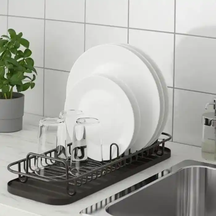 IKEA Tezgah Üstü Mini Bulaşıklık Antrasit Renk Pratik Mutfak Ürünleri