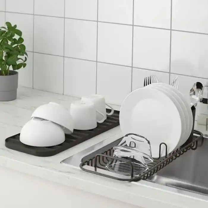 IKEA Tezgah Üstü Mini Bulaşıklık Antrasit Renk Pratik Mutfak Ürünleri