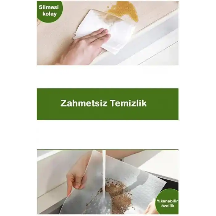 Raf ve Çekmece Örtüsü EVA Pıtırcık 45cm x 10 m – Kesilebilir Şeffaf Silikon & EVA Kaymaz Mat, Mutfak Dolabı, Buzdolabı ve Çekmeceler için Koruyucu, Yıkanabilir Silinebilir