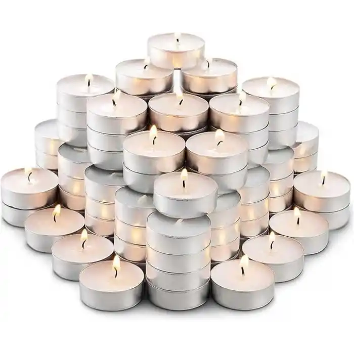 Tealight Mum 100 Adet Beyaz