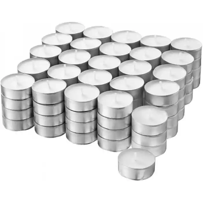 Tealight Mum 100 Adet Beyaz