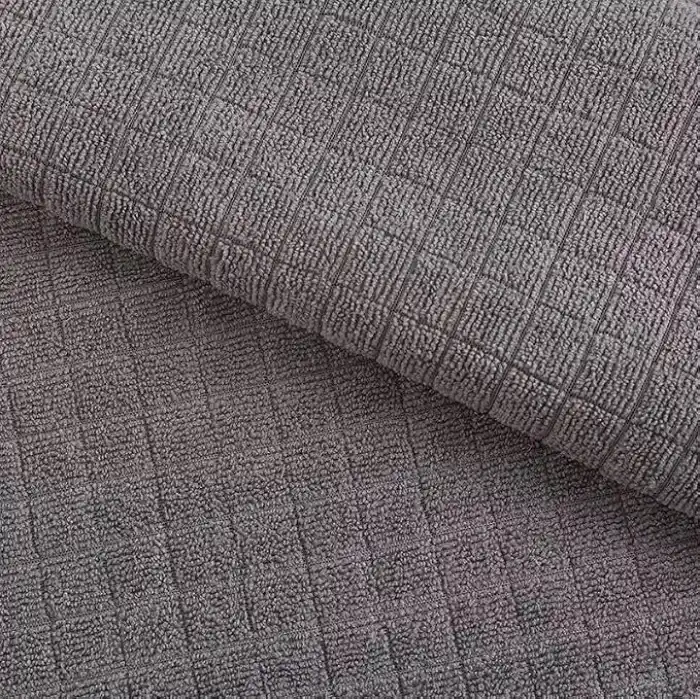 Orret Home 3 Adet Mikrofiber Kareli Mutfak Bezi, 40x40 cm, Leke ve Koku Tutmaz, 1100 GSM, Deterjanla Kullanıma Uygun, Oto Yıkama ve Toz Alma için Simli Bez x3 Adet