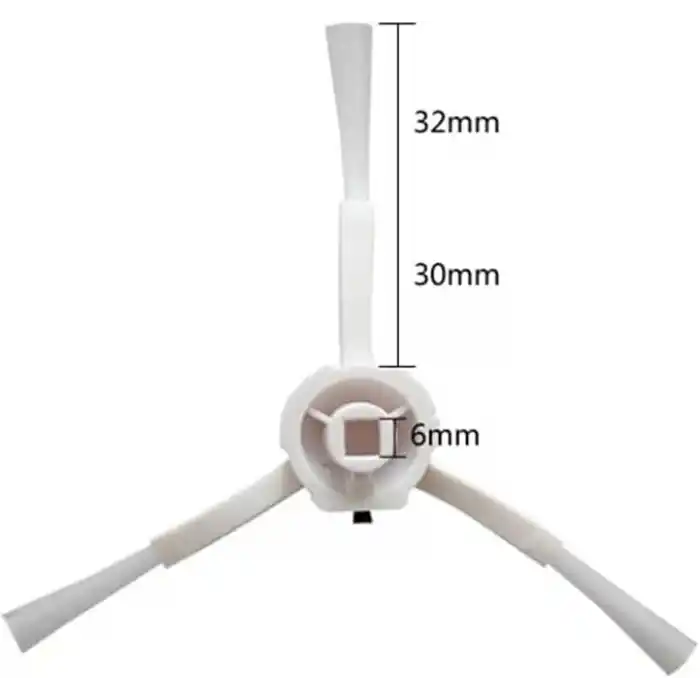 6lı Set Mi Robot Vacuum Mop Stytj01zhm Vacuum Mop 1C,Vacuum Mop 2C ile Uyumlu Yedek Parça Seti