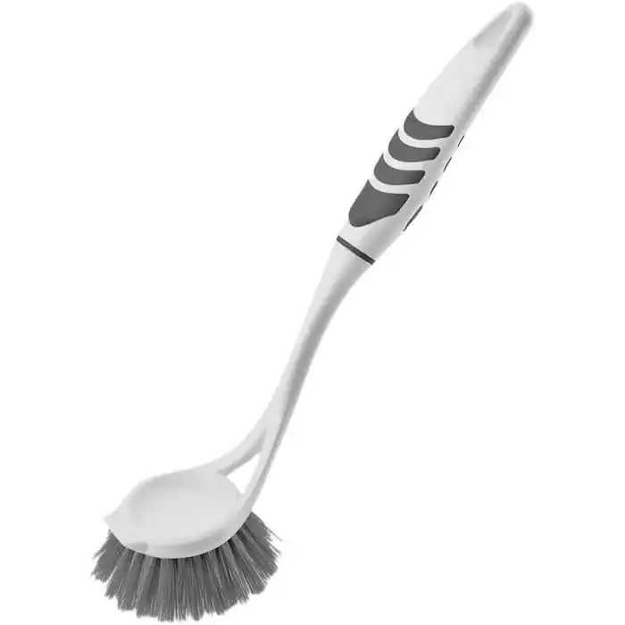Titiz Softon 2li Lüx Yuvarlak Lavabo Fırçası (TP-335) - Mavi Ergonomik Saplı Lavabo ve Tezgah Fırçası Paketi