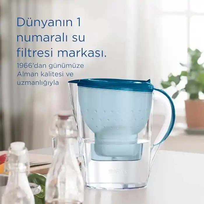 BRITA Marella XL 2x Maxtra Pro All-In-1 Filtreli Su Arıtma Sürahisi - Grafit